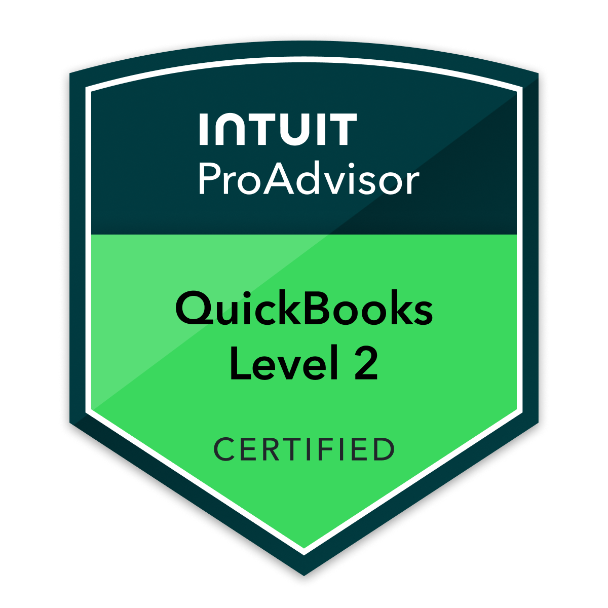 QuickBooks Certified ProAdvisor Level 2 certification